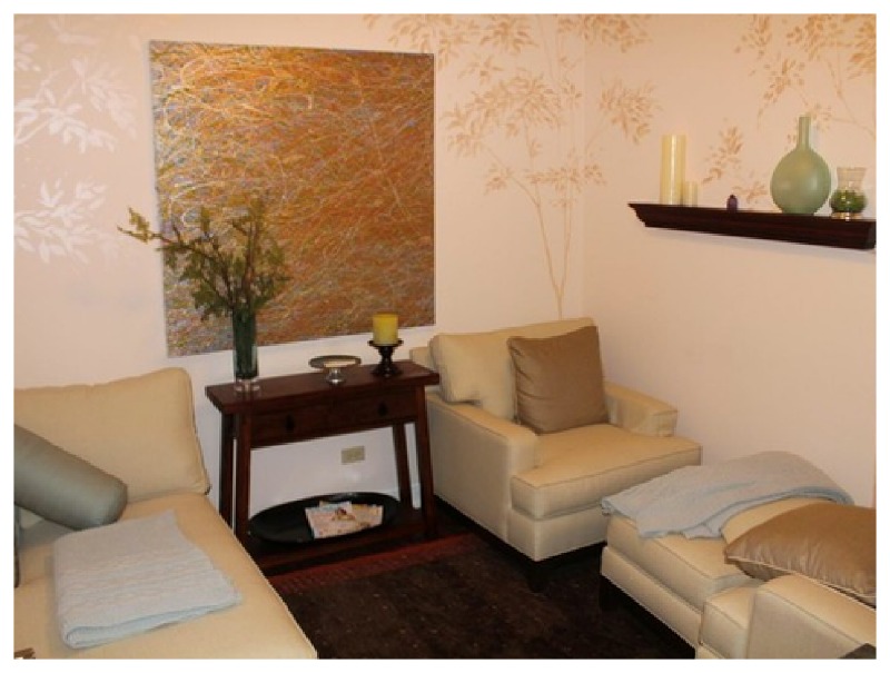 Nomad Luxuries showcasing the balanced relaxation room. 