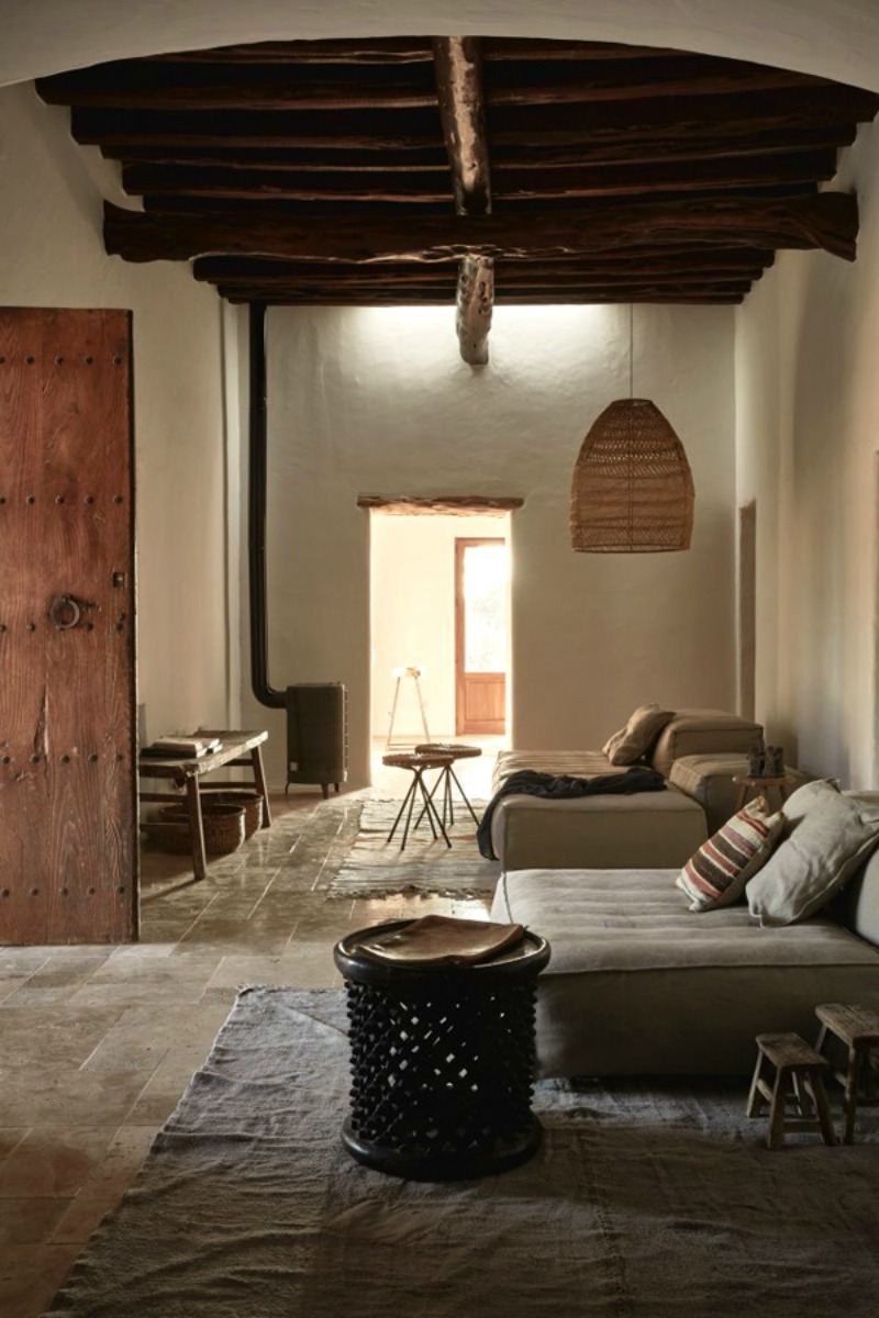 NoMad Luxuries a rustic chic home tour in ibiza
