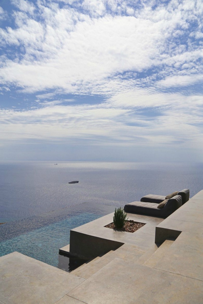 NoMad Luxuries Home Tour Minimal in Greece with views of the sea