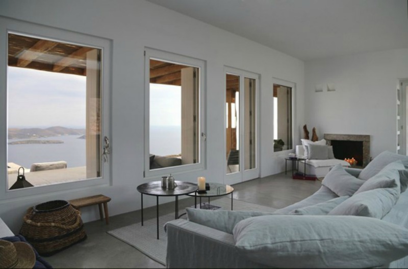NoMad Luxuries Home Tour Minimal in Greece with views of the sea
