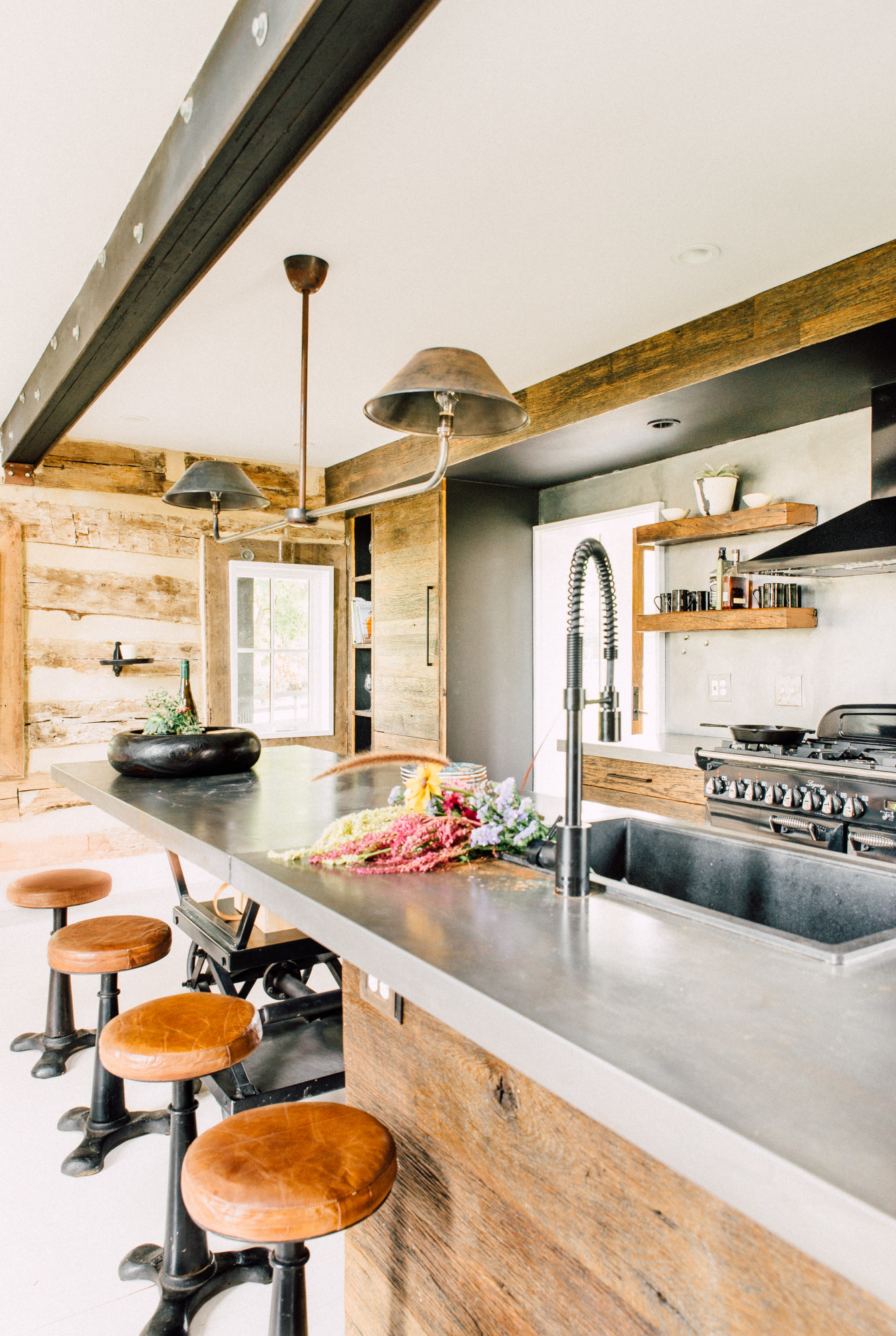NoMad Luxuries Industrial farmhouse home tour for Fall