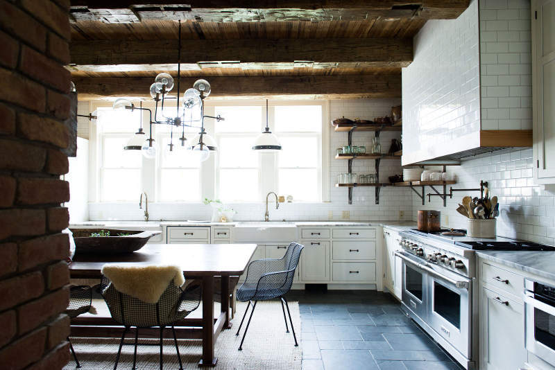 NoMad Luxuries farmhouse kitchen inspiration neutral 