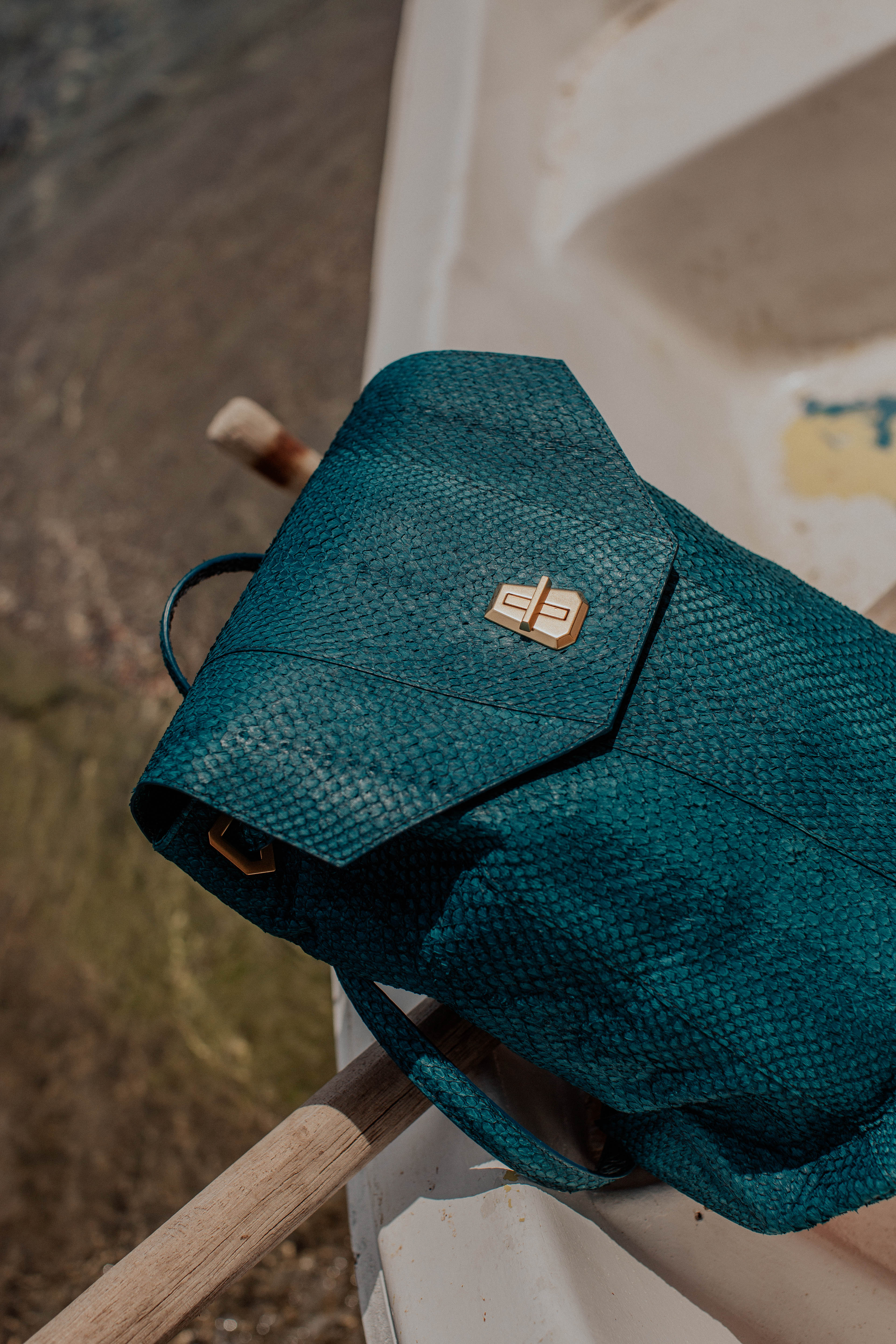 Designer Spotlight on the sustainable accessory brand aitch aitch on NoMad Luxuries