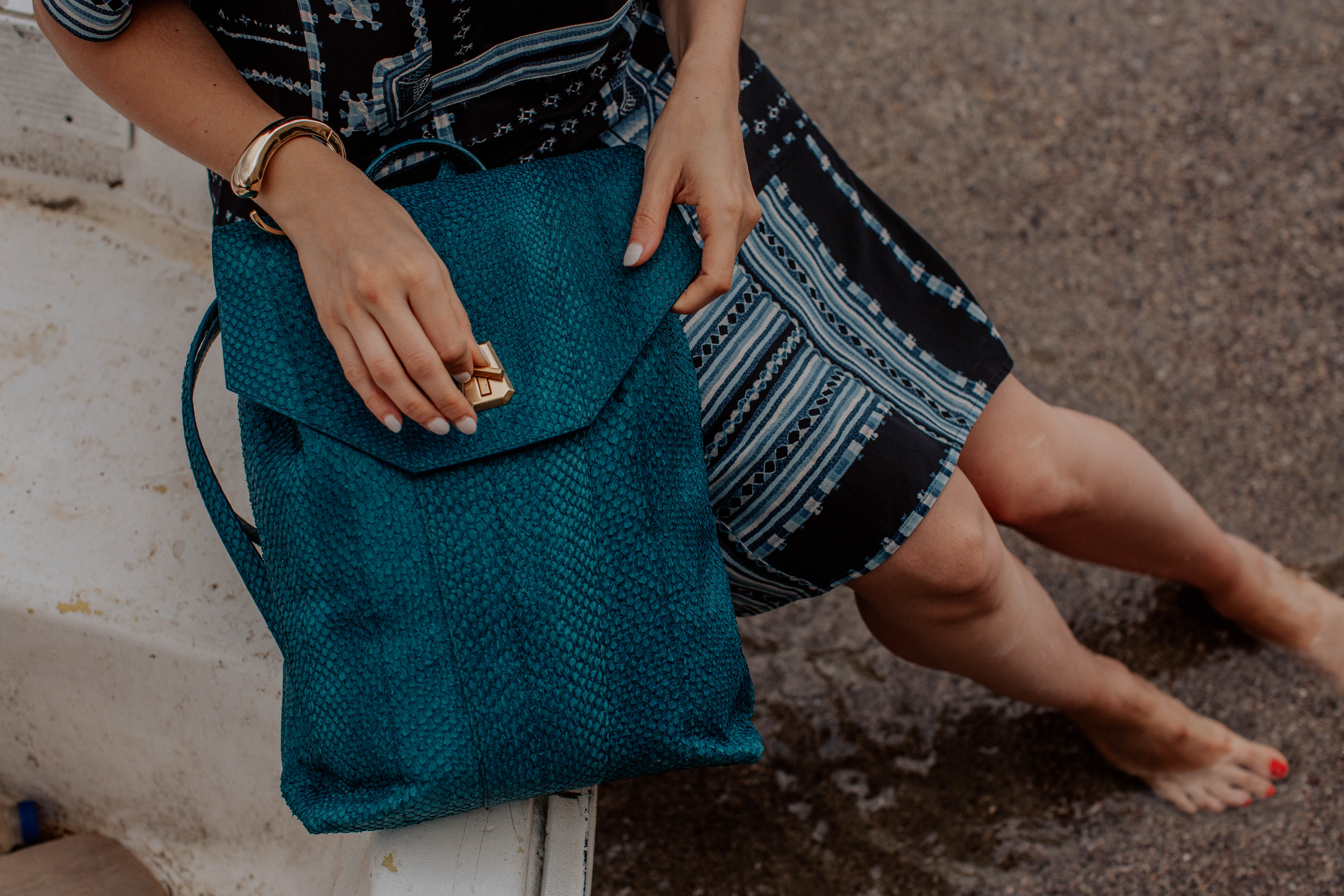 Designer Spotlight on the sustainable accessory brand aitch aitch on NoMad Luxuries